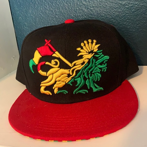 city hunter Other - CITY HUNTER Rasta jamaica lion SnapBack hat